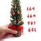 Cute Miniature Christmas Tree & Removable Red Mini Ornaments, Adorabilities